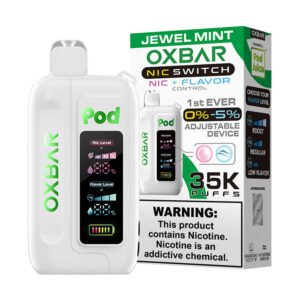 OXBAR X Pod Juice Nic Switch 35K Disposable Vape 5% - Image 10