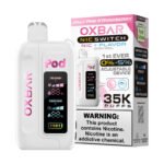 Jolly Pink Strawberry Pod Juice Oxbar Nic Switch