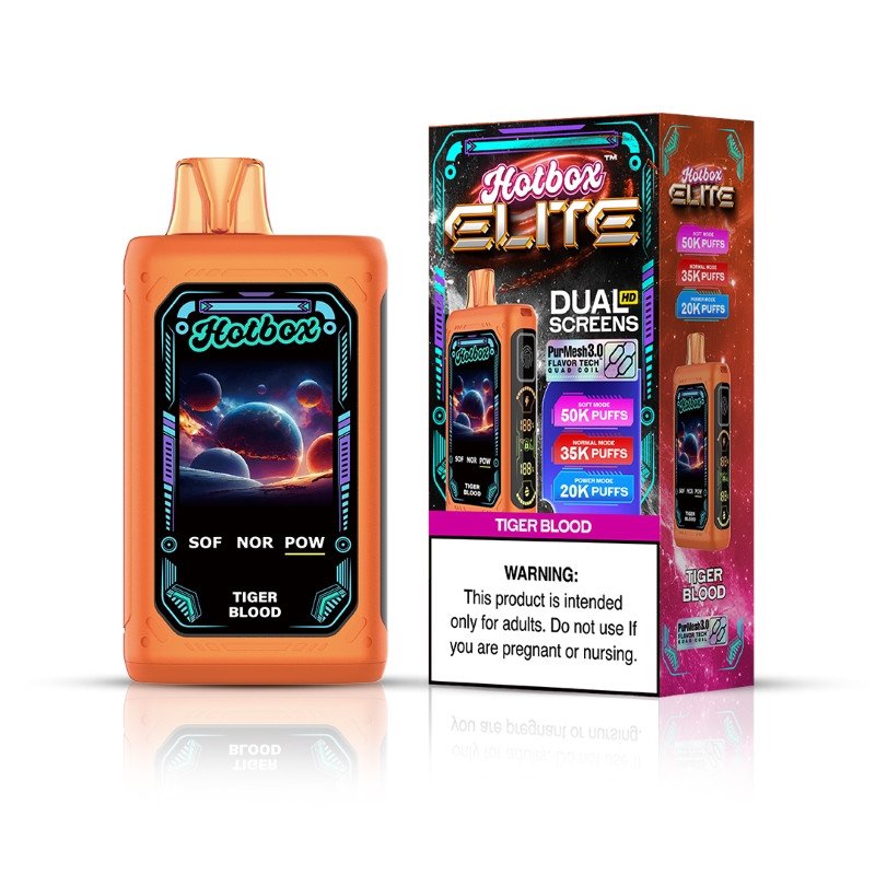 Hotbox Elite 50K Nixodine Disposable Vape Hotbox Elite 50K Nixodine Disposable Vape
