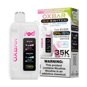 OXBAR X Pod Juice Nic Switch 35K Disposable Vape 5% - Image 5