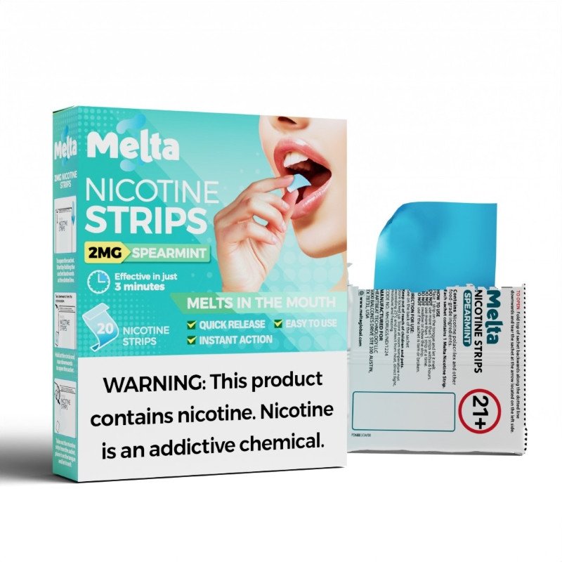 Spearmint Melta Nicotine Strips Spearmint Melta Nicotine Strips