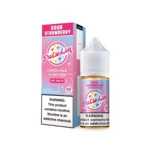 Pulse Liq Salt Sour Strawberry E-juice 30ml - Image 2