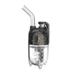 Black Silver Spatter Lookah Egg