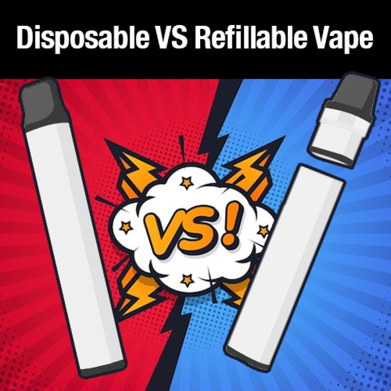 Disposable VS Refillable Vape: Which One Should I Choose?