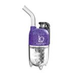 Purple Black Spatter Lookah Egg