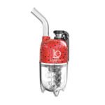 Red Black Spatter Lookah Egg