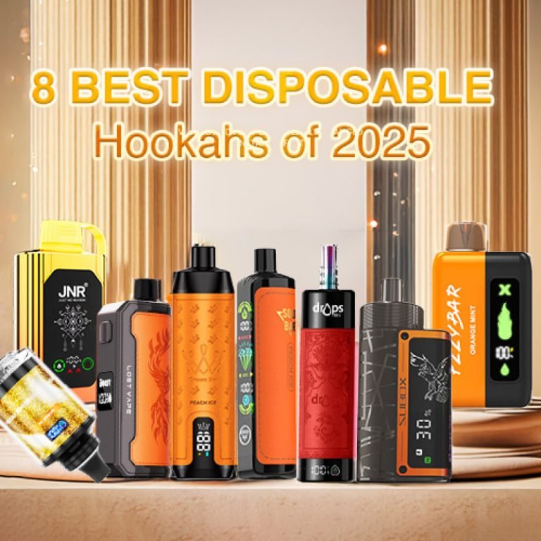 8 Best Disposable Hookahs of 2025: How To Choose?