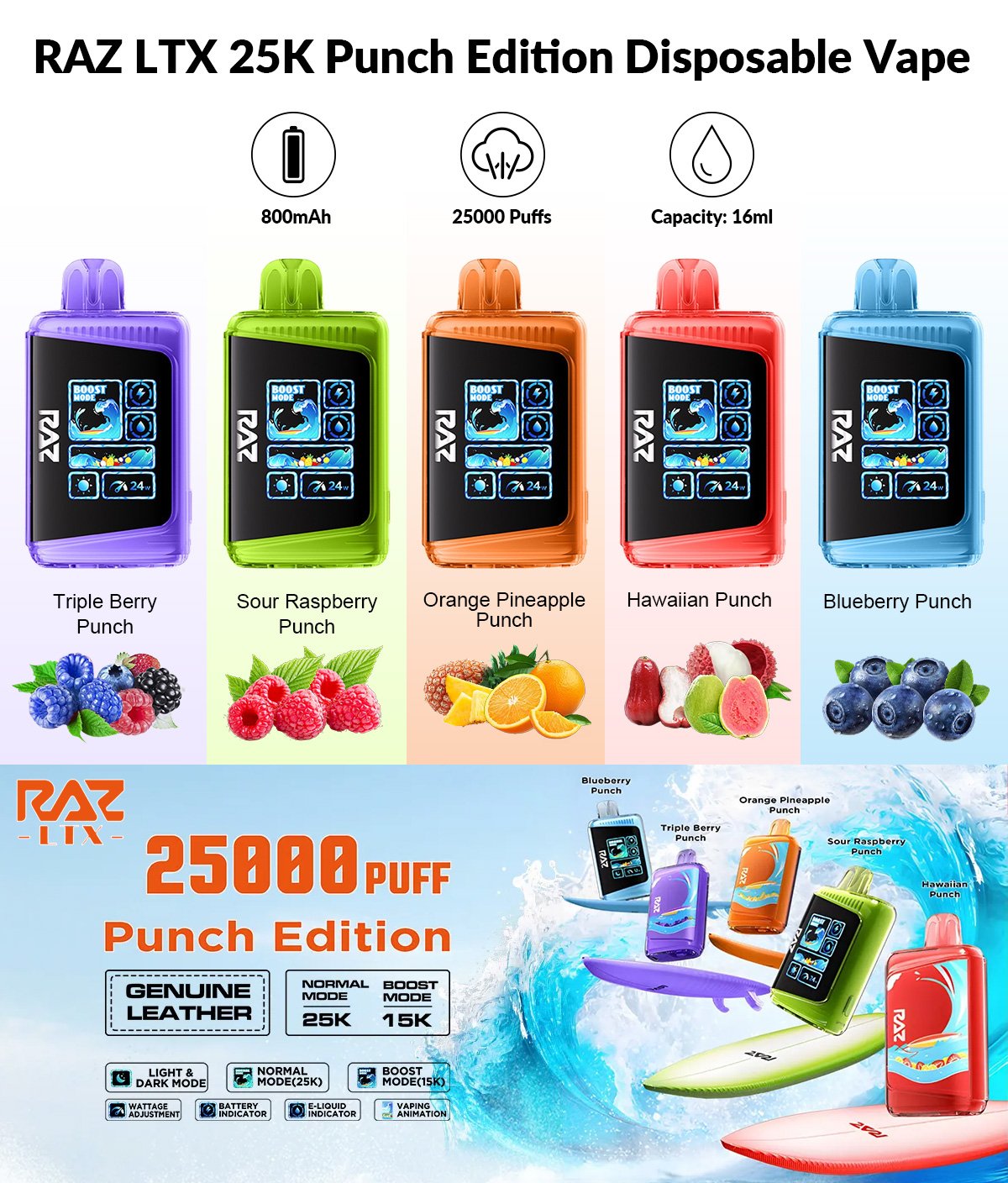 raz ltx 25k punch edition hot sale