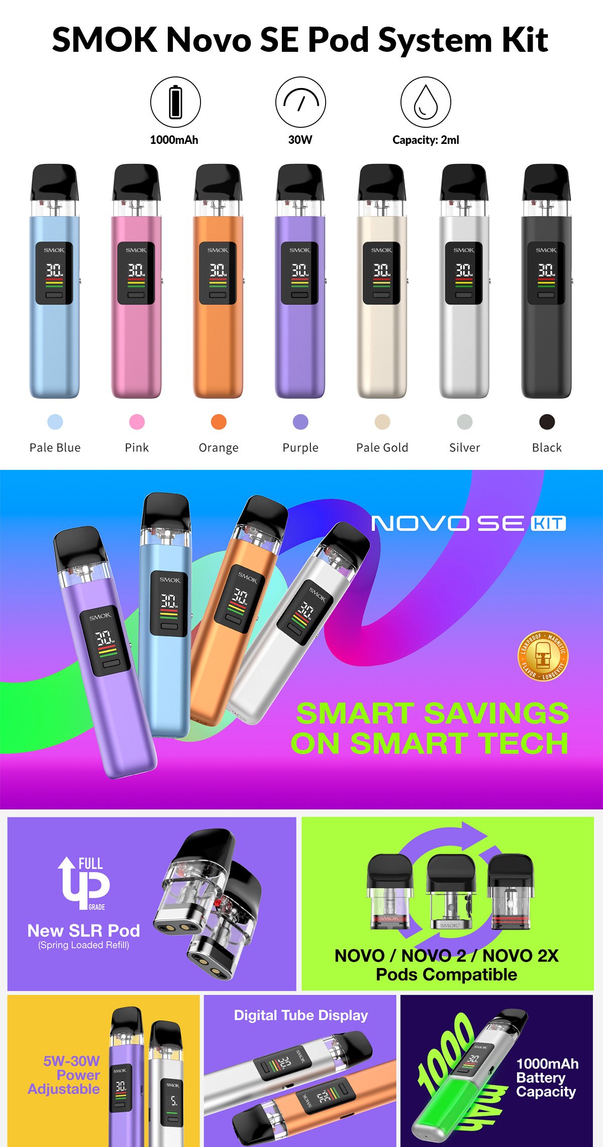 cheap smok novo se