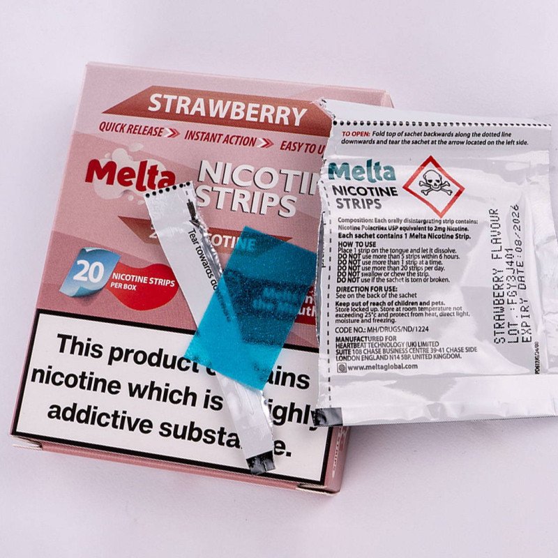 melta nicotine strips hot sale