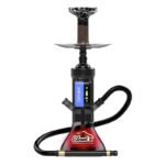 Transparent Black Cloud X Hybrid Hookah