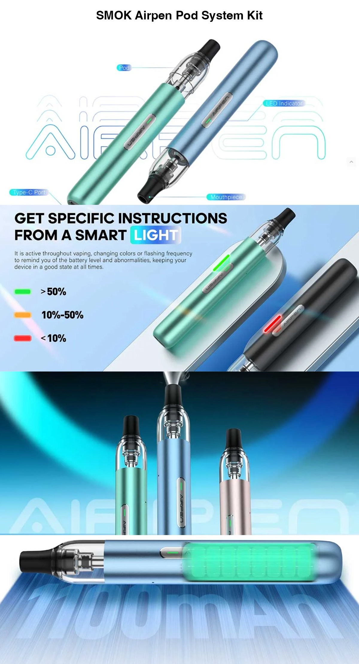 smok airpen pod system kit for sale
