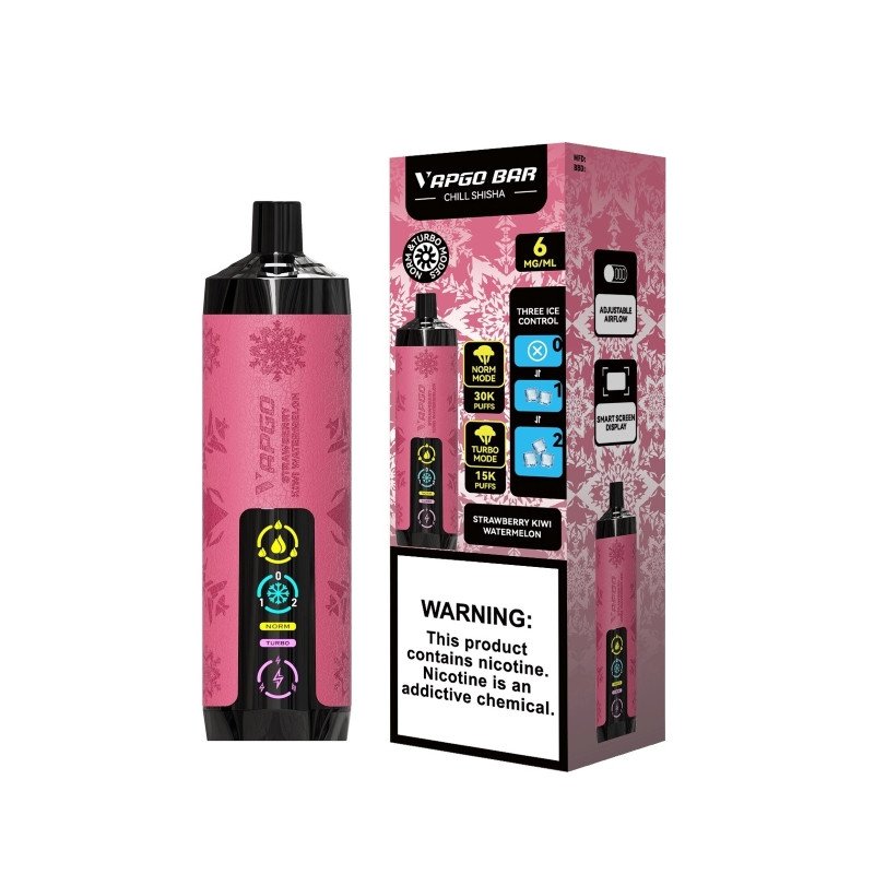 VAPGO Bar Chill Shisha 30K 30000 Puffs Disposable Vape 25ml 0.6% VAPGO Bar Chill Shisha 30K 30000 Puffs Disposable Vape 25ml 0.6%