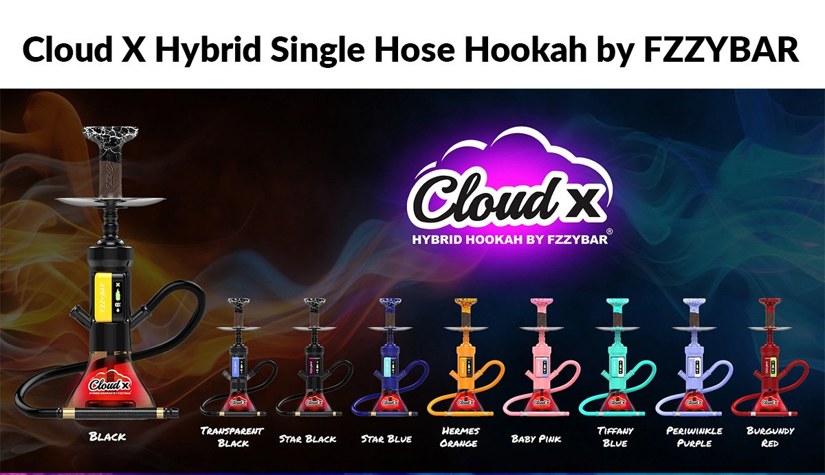 cheap cloud x hybrid single hose hookah