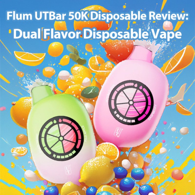 Flum UTBar 50K Disposable Review: Dual Flavor Disposable Vape