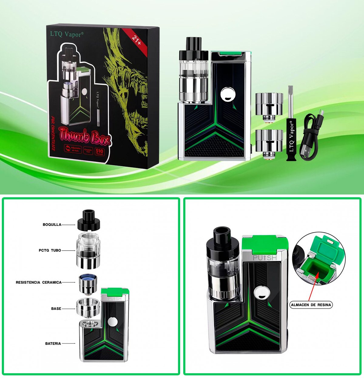 best ltq vapor thumb box