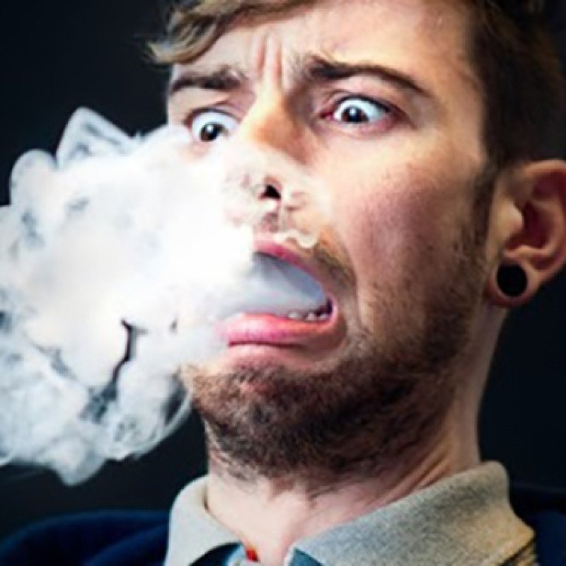why does my disposable vape taste burnt