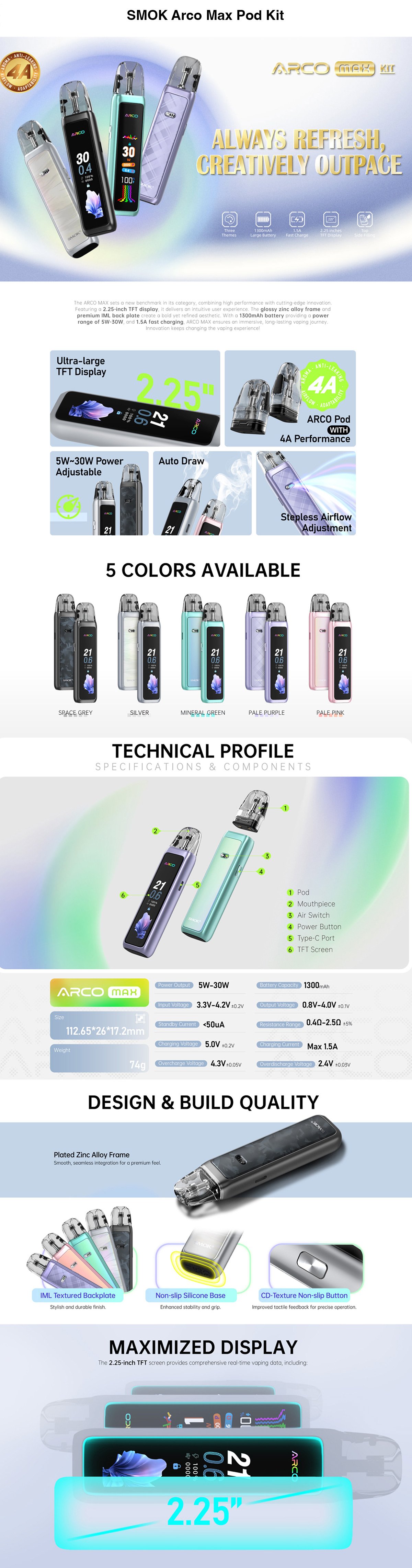 best smok arco max