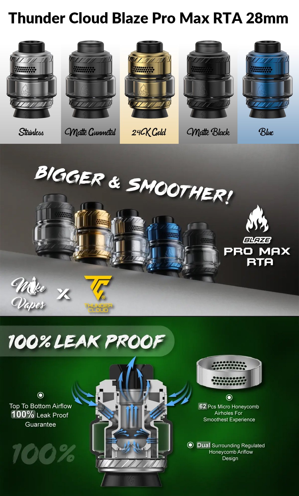 cheap thunder cloud blaze pro max rta
