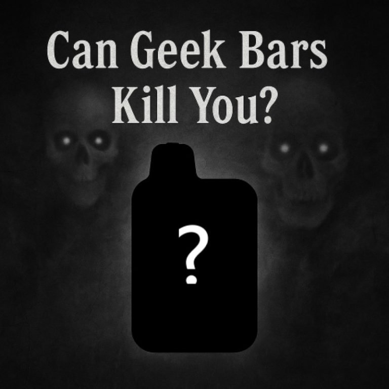Can Geek Bars Kill You: Are Geek Bars Safe?