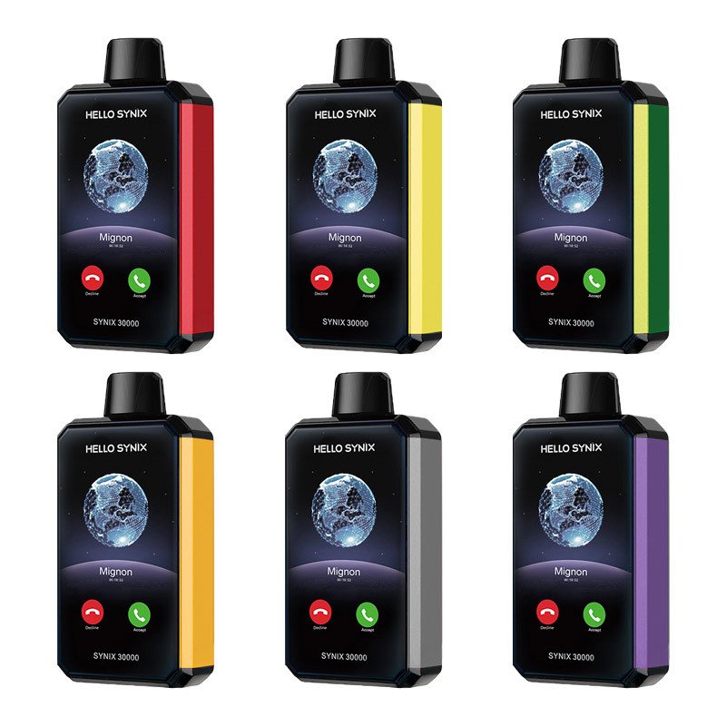 Hello Synix 30K Zero Nicotine Disposable Vape 28ml 0% Hello Synix 30K Zero Nicotine Disposable Vape 28ml 0%