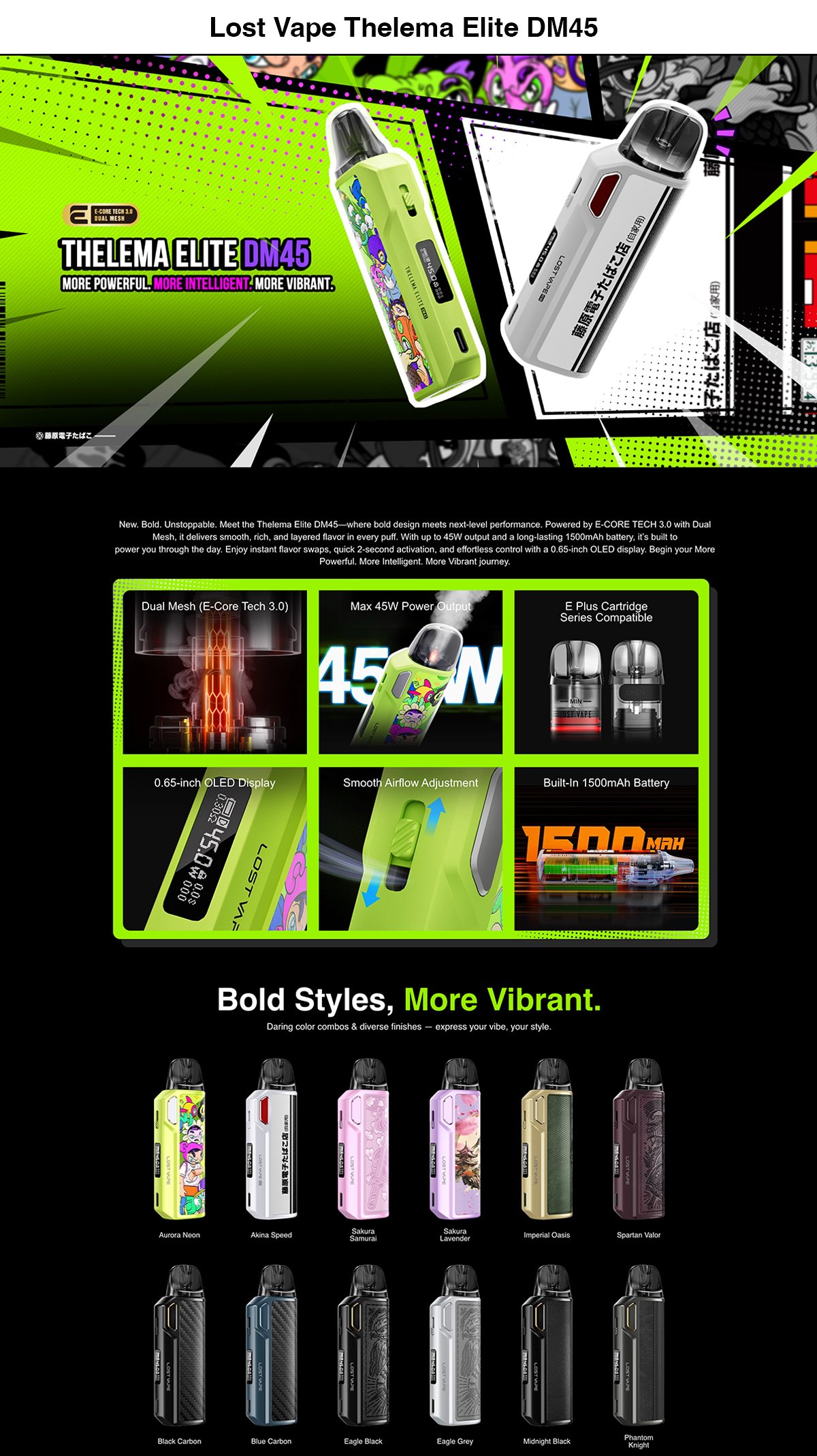 best lost vape thelema elite dm45