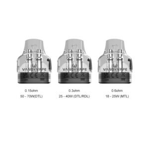 Vandy Vape Gemini Replacement Pod Cartridge (2pcs/pack)