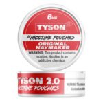 6mg Original Hay Maker Tyson 2 Nic Pouch