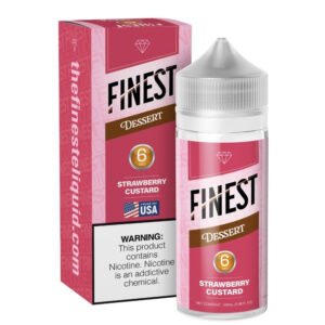 Finest Dessert Edition Strawberry Custard E-juice 100ml - Image 2