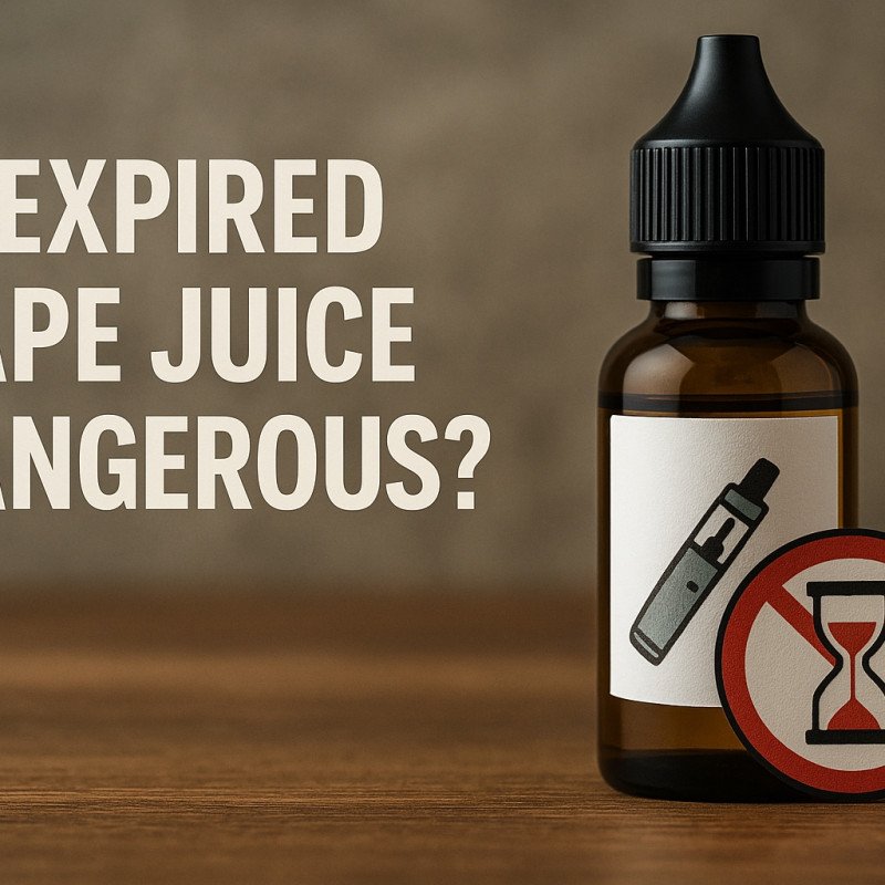 is expired vape juice dangerous