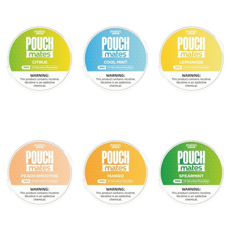 Mates Brand PouchMate Nicotine Pouches