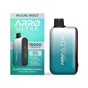 ARRO Ultra 15000 Zero Nicotine Disposable Vape Kit 18ml 0% - Image 4