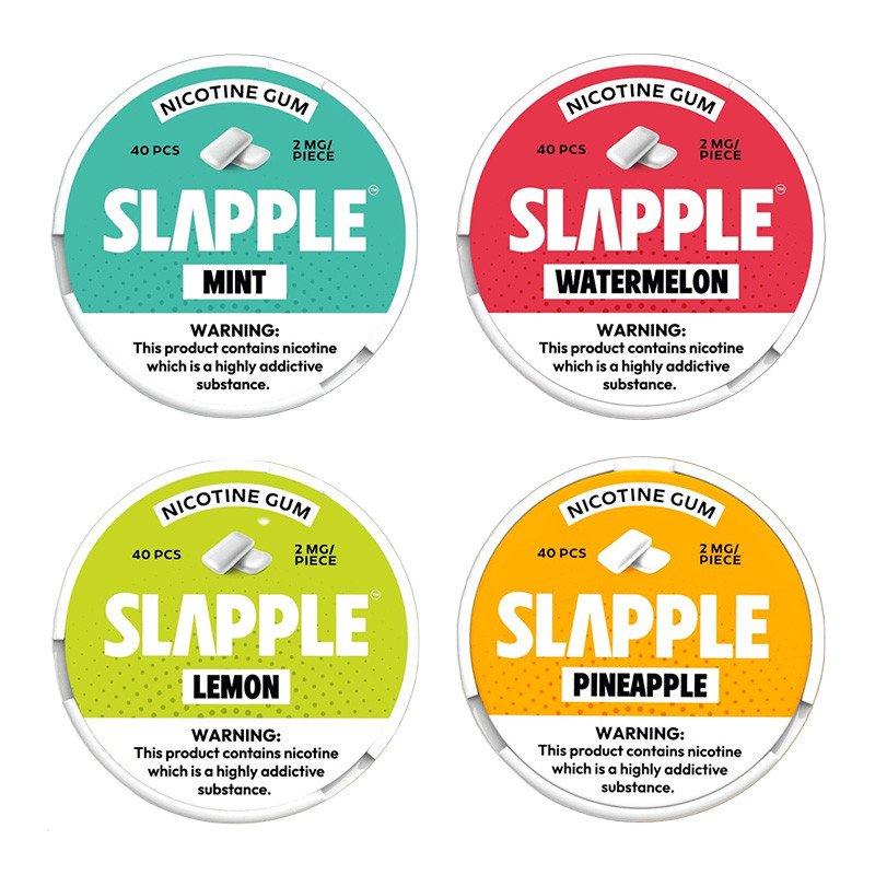 Slapple Nicotine Gum Slapple Nicotine Gum