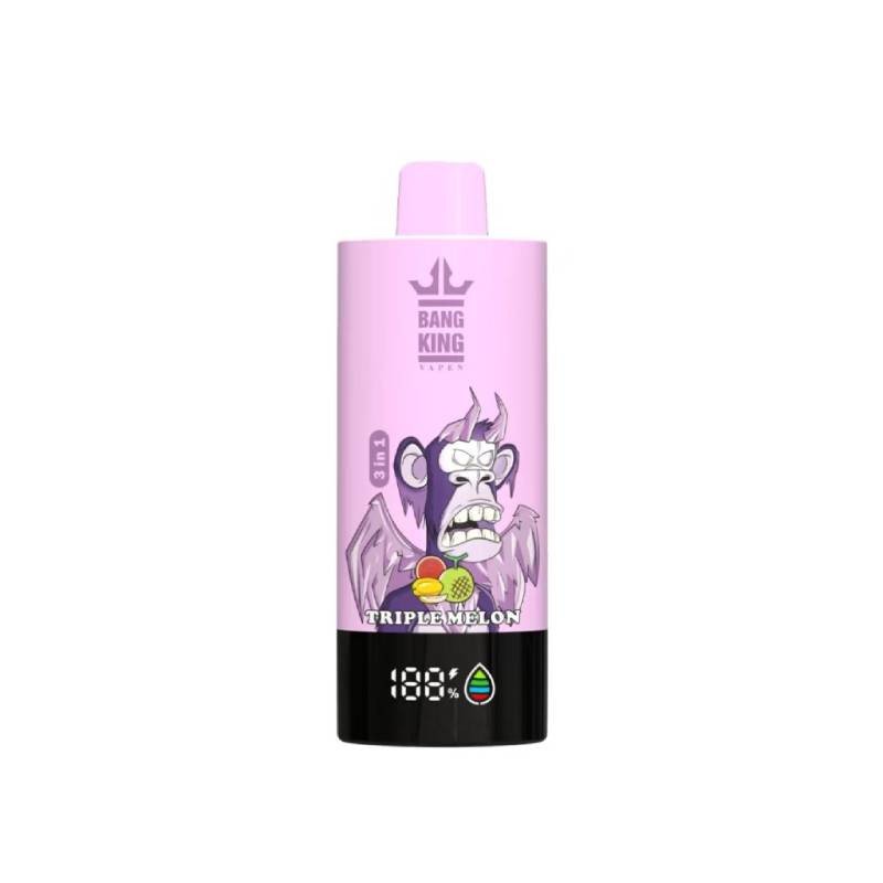 Bang King Triple 85K 3-in-1 Disposable Vape 63ml 5% (85000 Puffs) Bang King Triple 85K 3-in-1 Disposable Vape 63ml 5% (85000 Puffs)