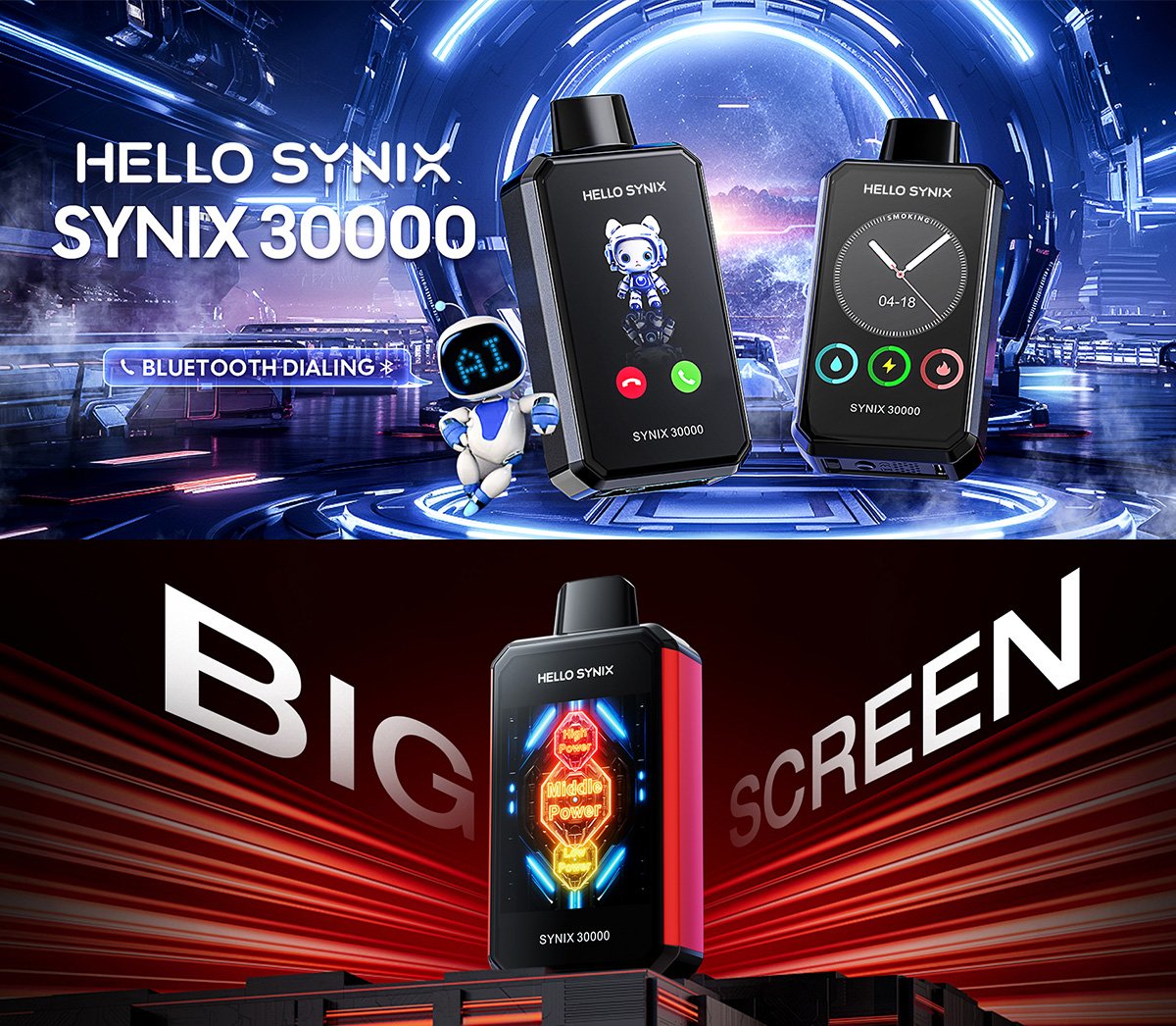 cheap hello synix 30k zero nicotine