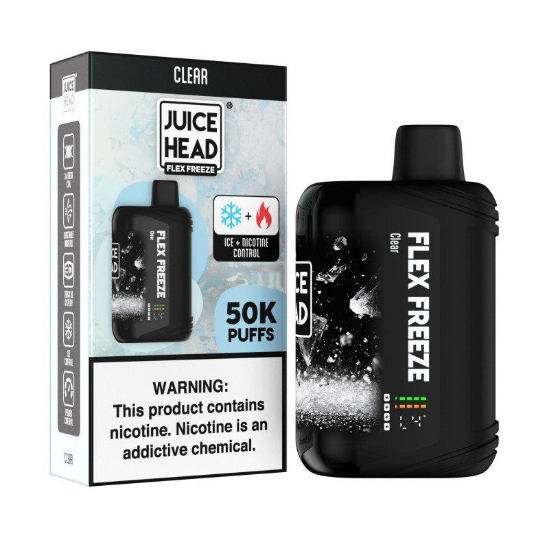 Clear Juice Head Flex Freeze 50K Disposable Vape Clear Juice Head Flex 50K
