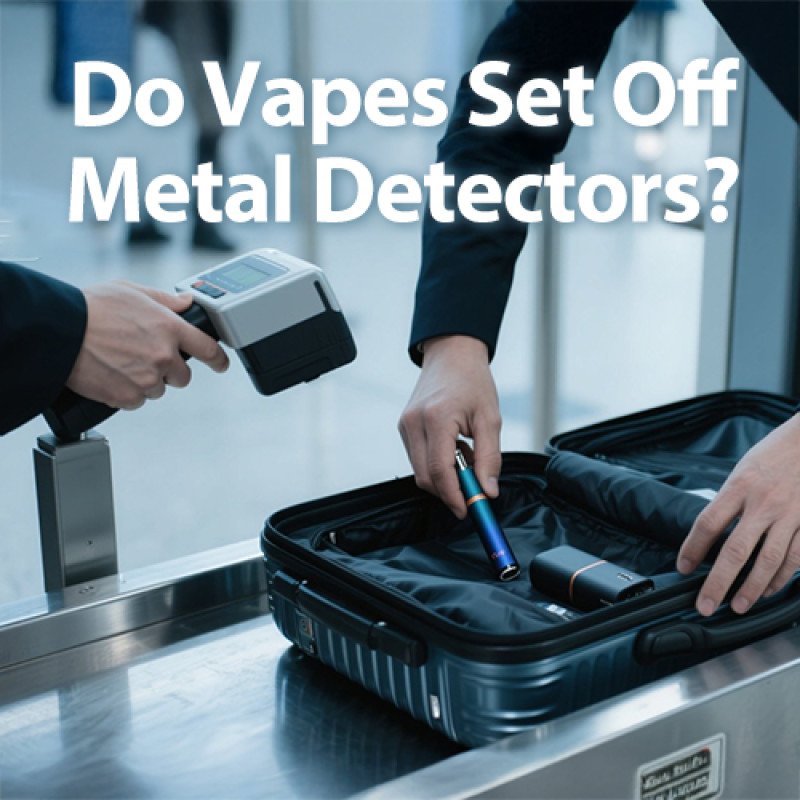 Do Vapes Set Off Metal Detectors？