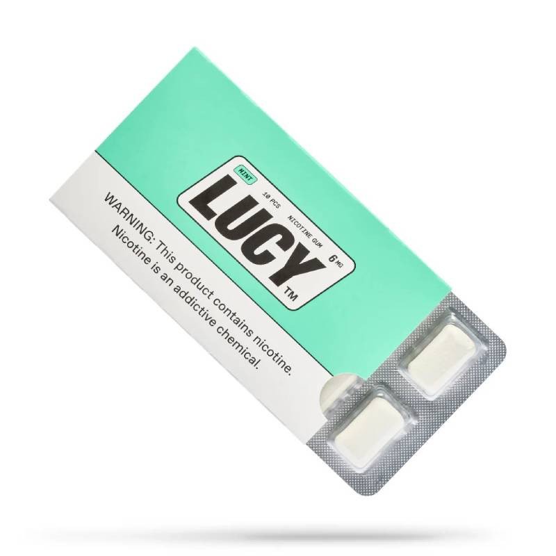 Lucy Mint Nicotine Gum Lucy Mint Nicotine Gum