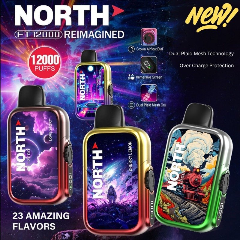 North FT12000 Reimagined Disposable Vape (12000 Puffs) North FT12000 Reimagined Disposable Vape (12000 Puffs)