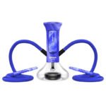 Resin Blue Ploox Nest Portable Hookah