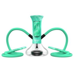 Resin Green Ploox Nest Portable Hookah