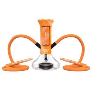 Resin Orange Ploox Nest Portable Hookah