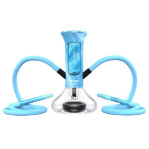 Resin Sky Blue Ploox Nest Portable Hookah