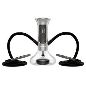 Silver Ploox Nest Portable Hookah