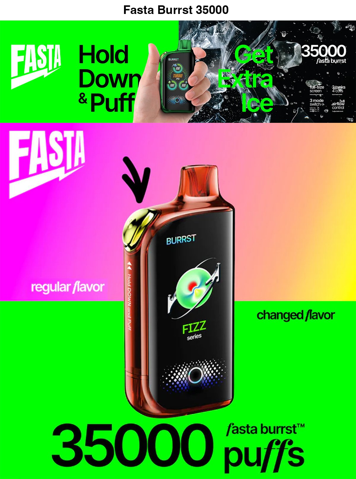 fasta burrst 35000 hot sale fasta burrst 35000 hot sale