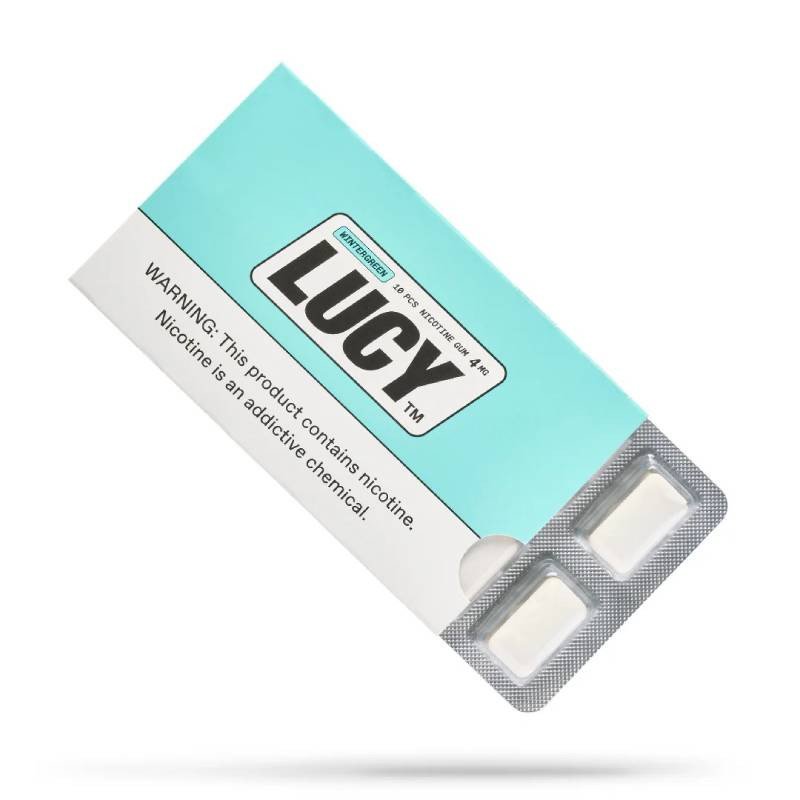 Lucy Wintergreen Nicotine Gum Lucy Wintergreen Nicotine Gum