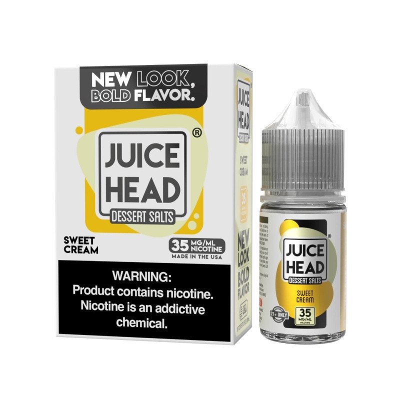 Juice Head Dessert Salts Sweet Cream E-juice 30ml Juice Head Dessert Salts Sweet Cream E-juice 30ml