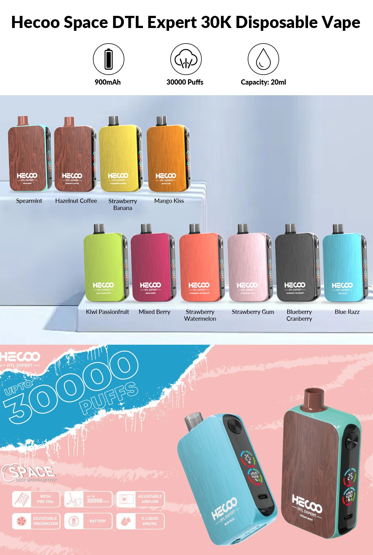 cheap hecoo space dtl expert 30k