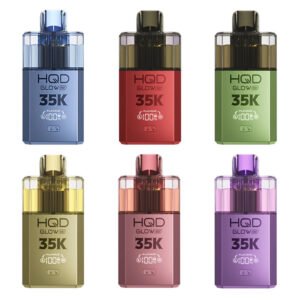 HQD Glow Air 35K 2-in-1 Disposable Vape 22ml 2% (35000 Puffs)