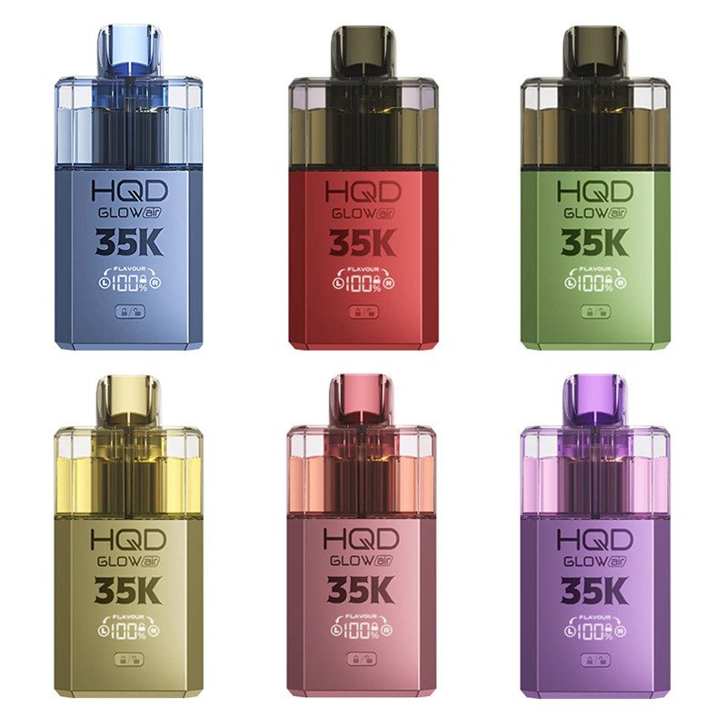 HQD Glow Air 35K 2-in-1 Disposable Vape 22ml 2% (35000 Puffs) HQD Glow Air 35K 2-in-1 Disposable Vape 22ml 2% (35000 Puffs)